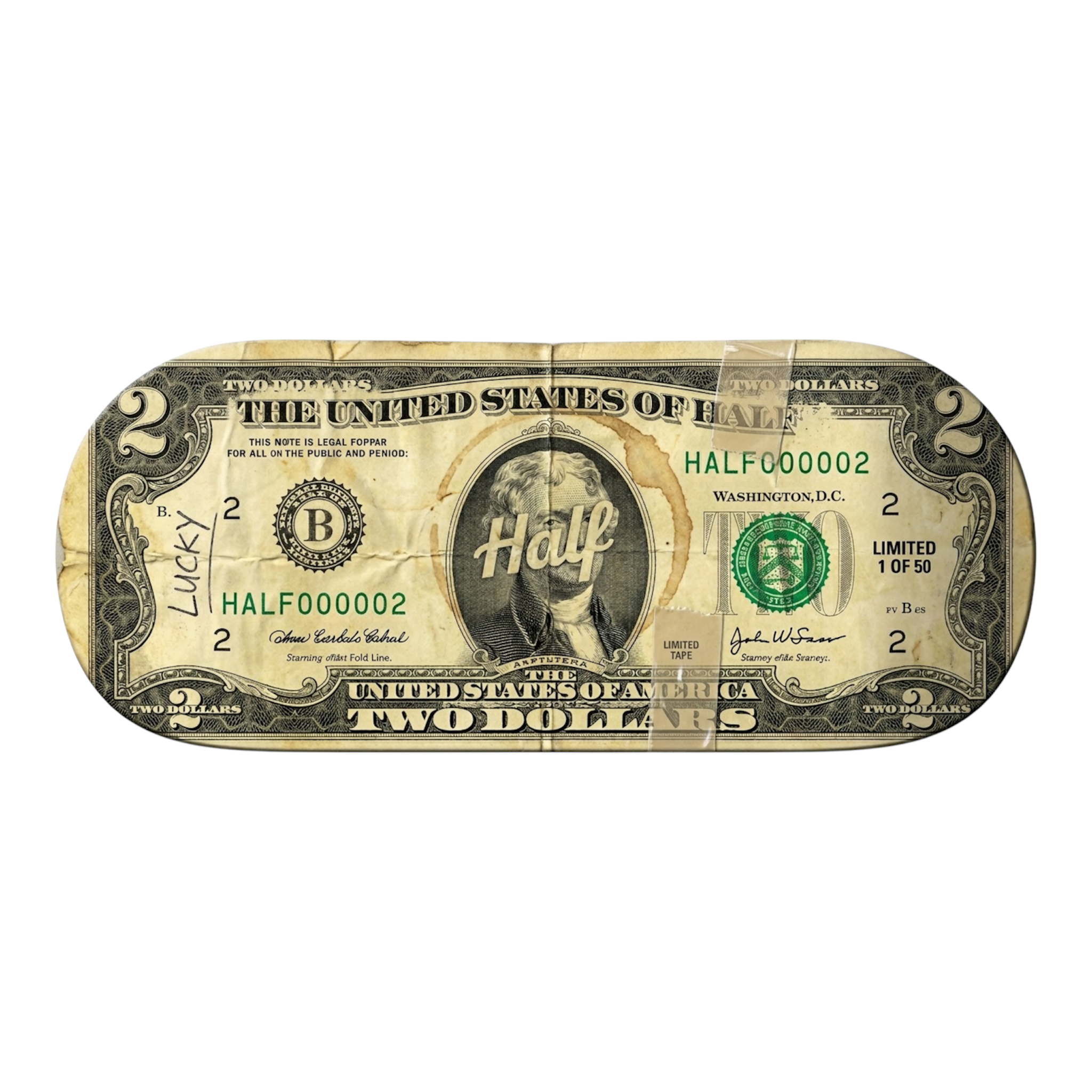 The Lucky — RAISED Fingerboard Deck