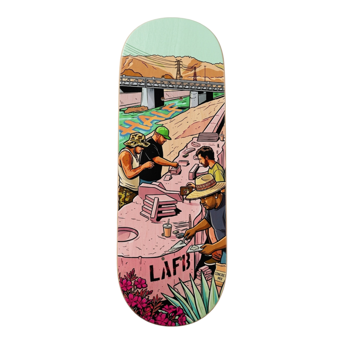 LA Fingerboard DIY x HALF
