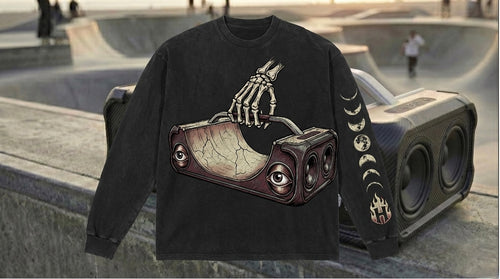 "The Sight" Long Sleeve – Carbon Black