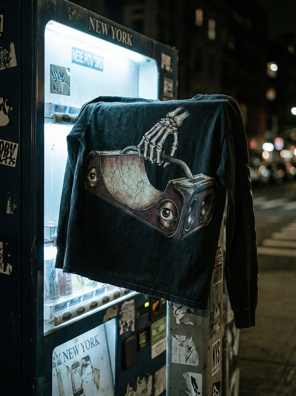 "The Sight" Long Sleeve – Carbon Black