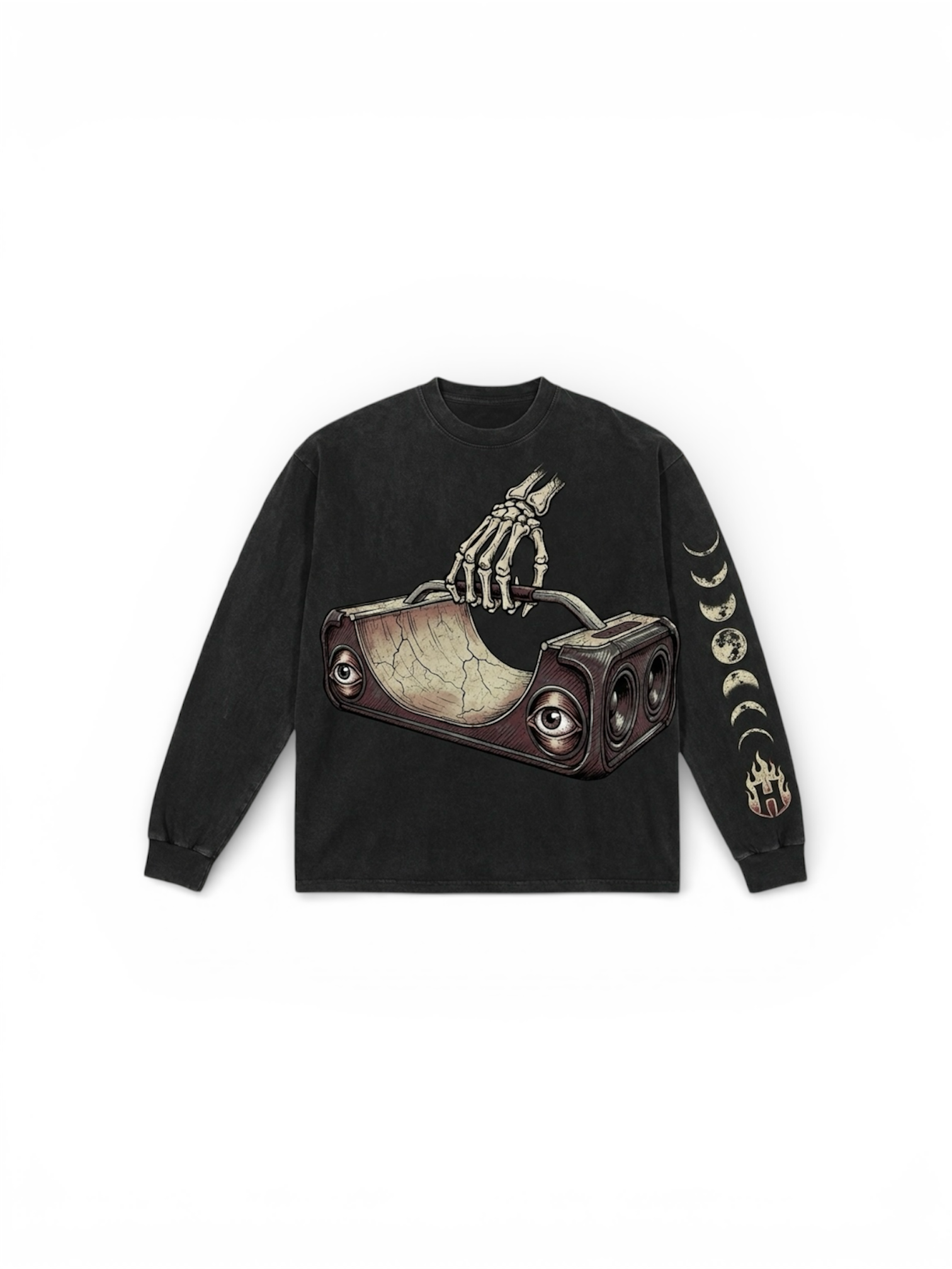 "The Sight" Long Sleeve – Carbon Black